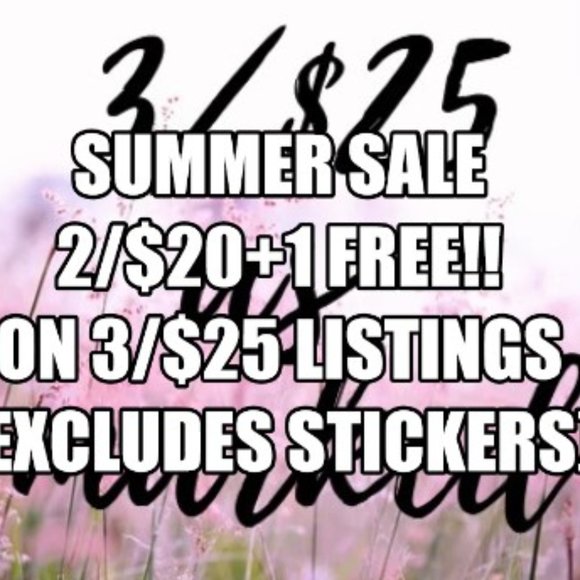 search 3/$25 in my closet to see all the deals - Picture 3 of 3